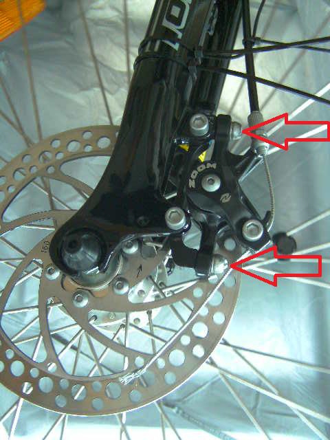 adjusting bicycle disk brakes