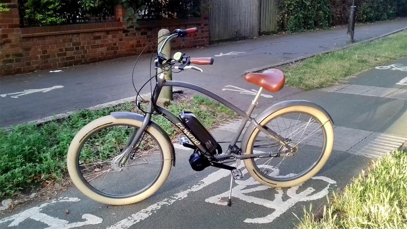 BBS01B fitted to bike