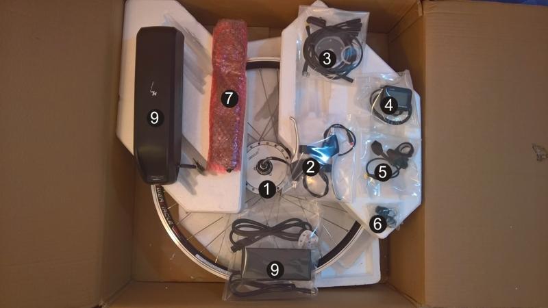 Woosh Standard Geared Hub Kit