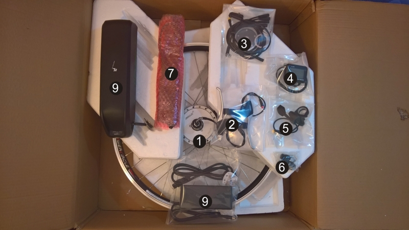 Woosh Standard Geared Hub Kit