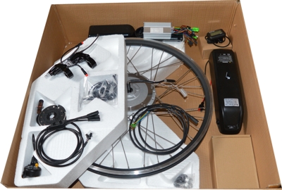Hub kit installed
